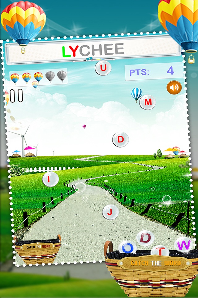 Catch The Word - Learn to Spell Fun Spelling Kids Game screenshot 4