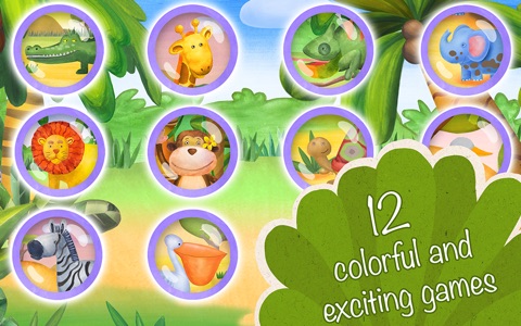 Trail the tail (educational and fun safari app for little kids and toddlers about animals, zoo and wild nature) screenshot 3