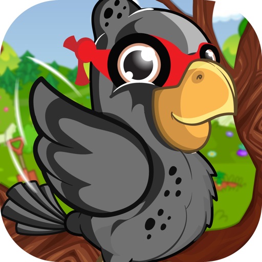 Floppy Hungry Ninja Bird - Fun Puzzle Feeding Game Free iOS App