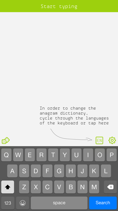 Anagramma Pro - anagram solver, unscrambler Screenshot 1