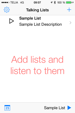 Talking Lists (Ads) screenshot 2