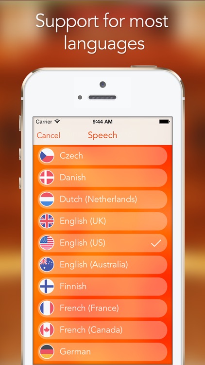 Speech to text ios app