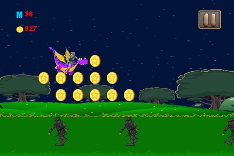 A Knight Hero Dragon Rider - North Kingdom Medieval Battle Escape screenshot 2