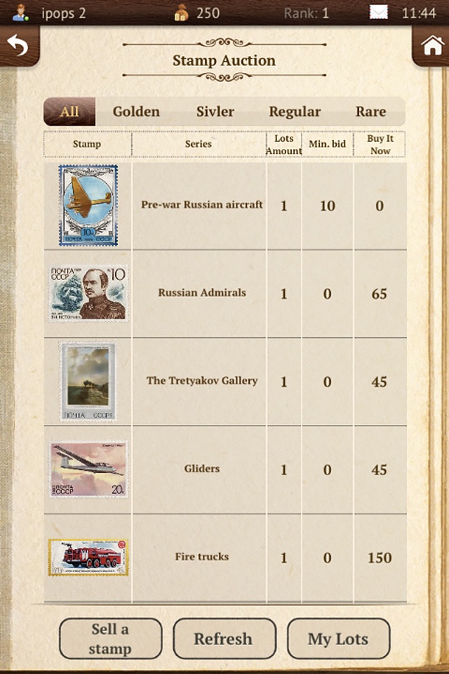 Stamps Collector screenshot 3