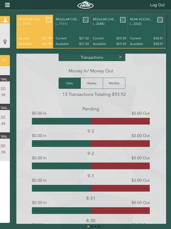Pineland Bank for iPad