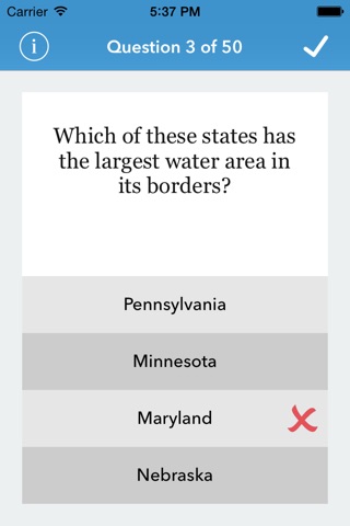 US Geography Trivia for The Factual Intellectual® screenshot 2