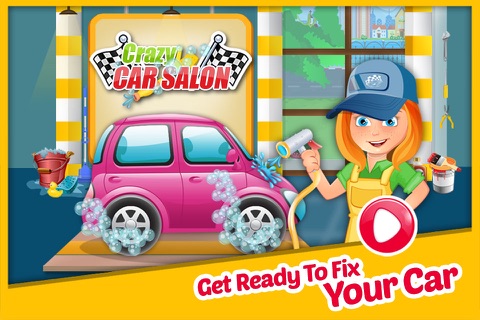 Crazy Car Salon - Wash & Design Your Vehicle in Auto Carwash Service Station screenshot 4