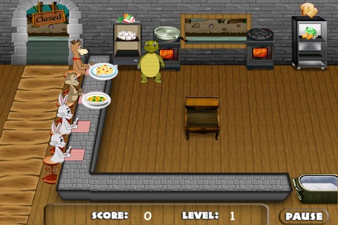 Pizza Ninja Diner Mania - Farm Animals Chef- Free screenshot 3