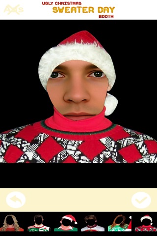 Ugly Christmas Sweater Day Booth screenshot 2