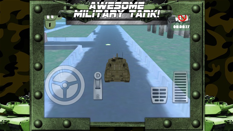 3D Army Tank Parking Game with Addicting Driving and Racing Challenge Games FREE