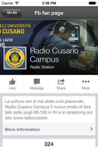 Radio Cusano Campus screenshot 2