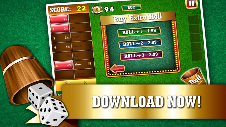 Monte Carlo Poker Dice FREE - Best VIP Addicting Yatzy Style Casino Game screenshot-4