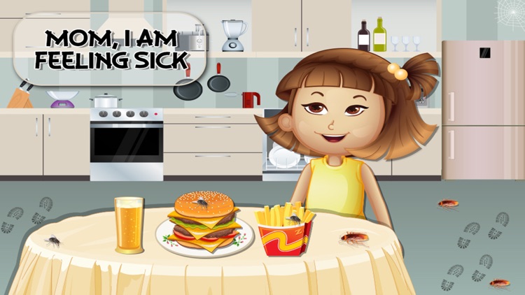 Sick Baby Care - A little doctor first aid salon & baby hospital care game