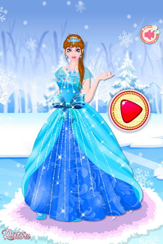 Winter Princess Dressup -kids games screenshot 2
