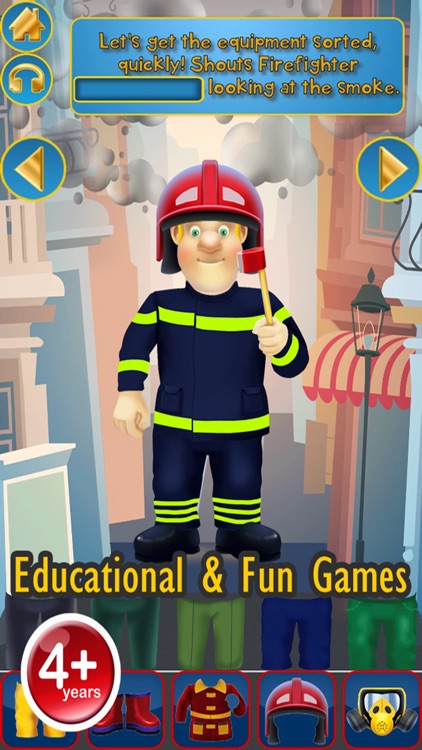 My Brave Fireman Rescue Design Storybook - Free Game