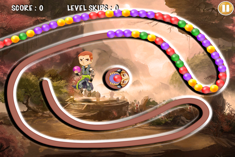 Brave Warriors - Palm Loops with Hot Spot Marbles screenshot 3