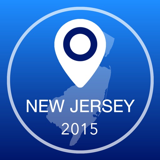 New Jersey Offline Map + City Guide Navigator, Attractions and Transports icon