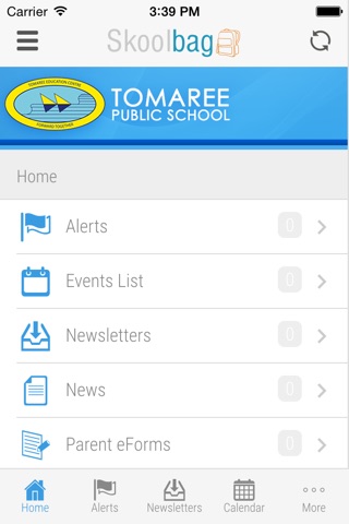 Tomaree Public School - Skoolbag screenshot 2