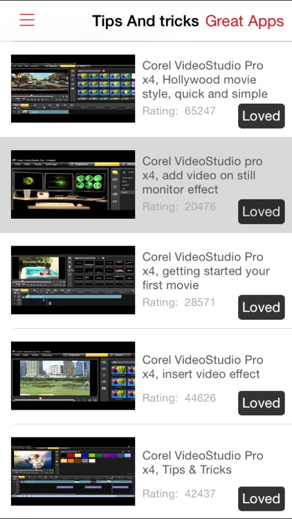 Videos Training For Corel VideoStudio Pro