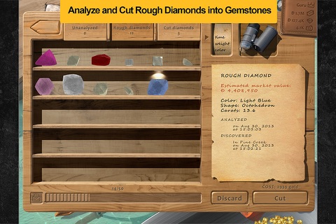 Prospectors - Nature's Slot Machine of Diamonds & Gold Treasure Free for iPad and iPhone screenshot 4