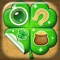 Green Photo Stickers for St. Patrick's Day with fun Beer Sticker Lucky Shamrock and Gold Horseshoes