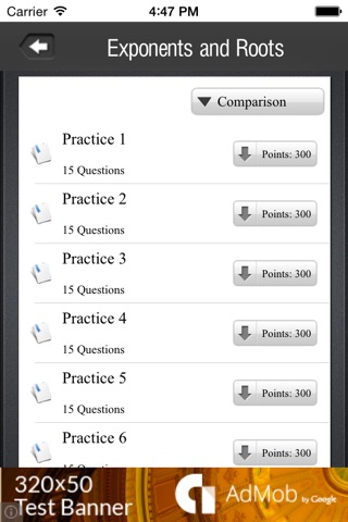 GRE Test Prep: Math Practice Kit screenshot 4