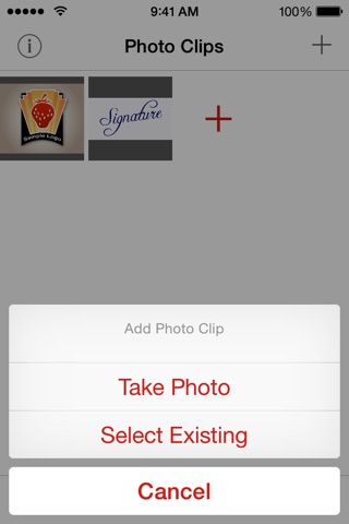 Photo Clips Widget - Paste Signatures, Logos and more screenshot 4