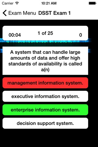 DSST Information Systems Prep screenshot 2