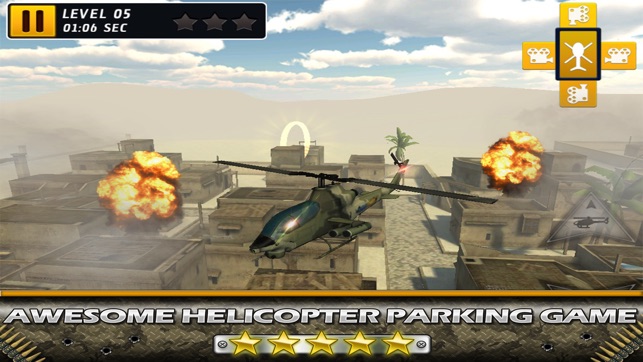 Helicopter Gunship Parking Pilot 3D Flying and Landing Fligh(圖5)-速報App