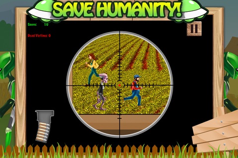 Alien Farm Attack Sniper Game FREE screenshot 3