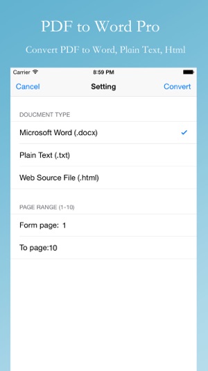 PDF2Word Pro Edition - for Convert PDF to Word Document, PDF(圖2)-速報App