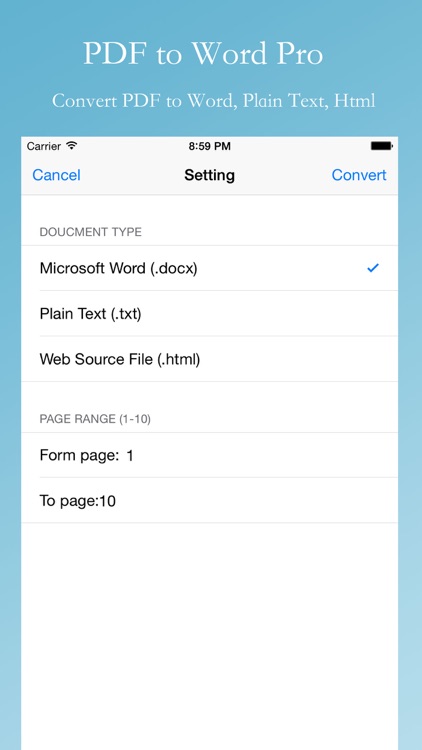 PDF2Word Pro Edition - for Convert PDF to Word Document, PDF Viewer, File Manager