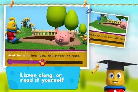 Early to Bed, Early to Rise: TopIQ Story Book For Children in Preschool to Kindergarten HD screenshot 3