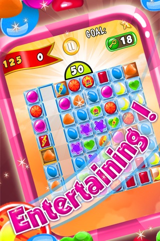 ``` A Candy Swap``` - fruit adventure mania in mystery match-3 game free screenshot 3