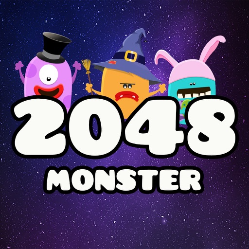 2048 Monster: Swipe Numbers Puzzle Game icon