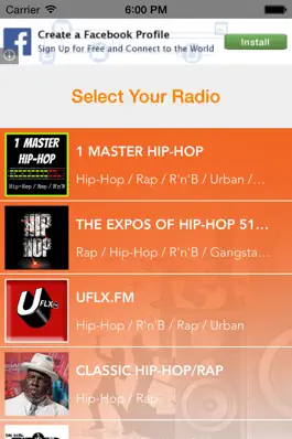 Game screenshot Rap Radio - Rap and Hip Hop Music mod apk
