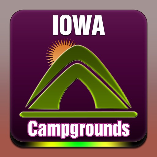 Iowa Campgrounds Offline Guide icon