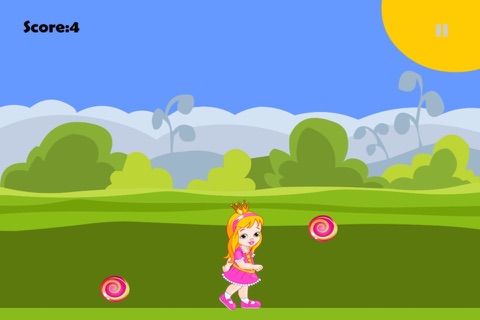 Tiny Princess Candy Adventure - A Sweet Treat Avoider Dash FREE screenshot 4
