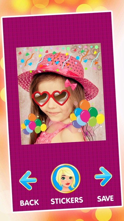 Lady Stickers - Girls Photos Glamour - Add Fun Stickers to Your Pictures