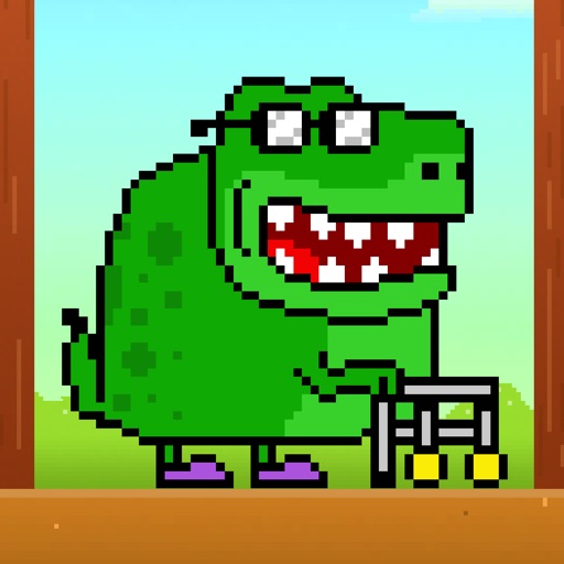 Old Fat Dinos - Bite and Cut That Lumber Down Fast iOS App