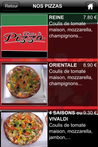 Four à pizza screenshot 3