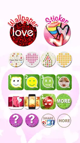 Game screenshot Valentines Day, Love Stickers, Emoji Art, Wallpaper mod apk