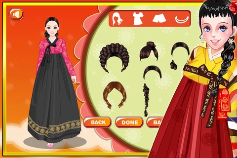 Korean bride dressup screenshot 4