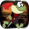 Frog Hero Jump Deluxe: Avoid the Fighting Ninjas