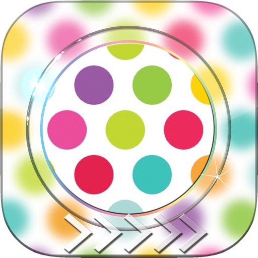 BlurLock -  Polka Dots :  Blur Lock Screen Photo Maker Wallpapers Pro icon