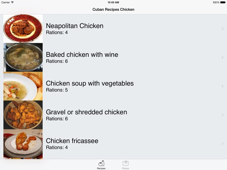 Cuban Recipes Chicken & Restaurants HD