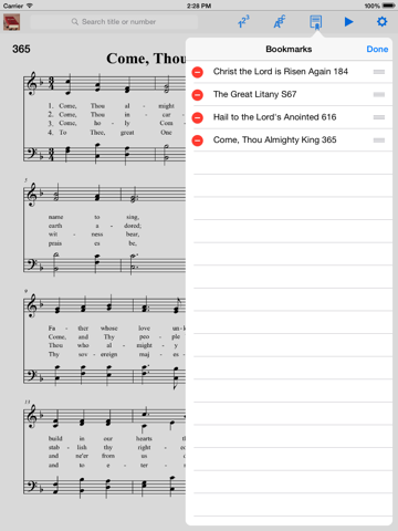 Episcopalian Hymnal screenshot 4