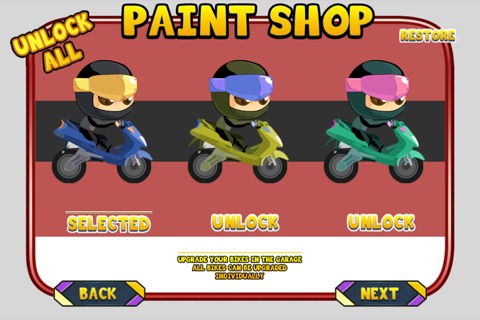 Cool Kids Ninja Stunt Bike screenshot 4