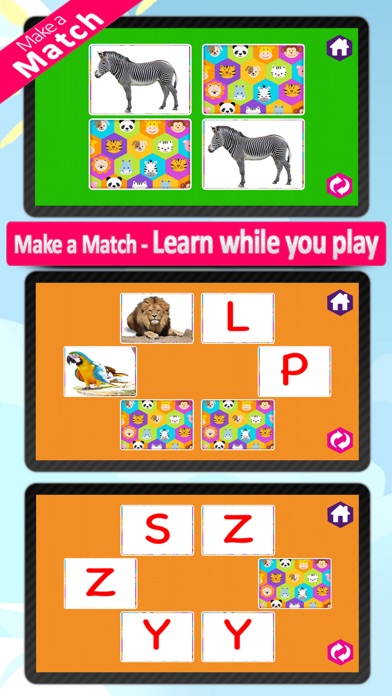 How to cancel & delete Animal alphabet for kids, Learn Alphabets with animal sounds and pictures for preschoolers and toddlers from iphone & ipad 4