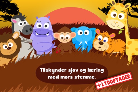 Play with Wild Animals Cartoons - The 1st Free Cartoon Jigsaw Game for a toddler and a whippersnapper screenshot 4